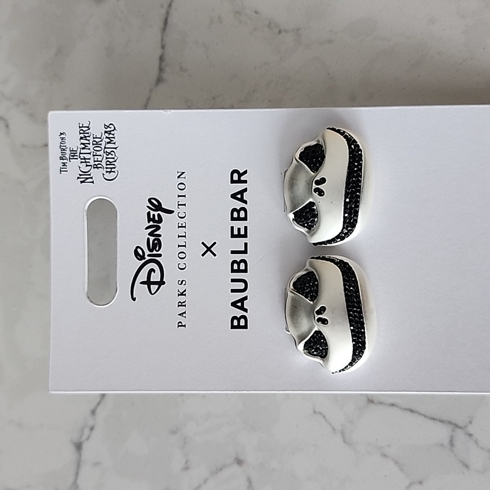 Disney Parks x BaubleBar Jack Skellington Earrings – NWT - Picture 3 of 5